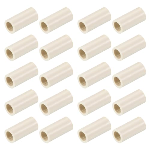 PATIKIL 1"/25,4mm x 12mm Pool Queue Ferrulen, 20er Pack Billard Queue Ferrulen zum Aufstecken, Ersatzteile für Snooker Pool Queue Spitzen, Weiß PATIKIL 1"/25,4mm x 12mm Pool Queue Ferrulen, 20er Pack Billard Queue Ferrulen zum Aufstecken, Ersatzteile für Snooker Pool Queue Spitzen, Weiß von PATIKIL