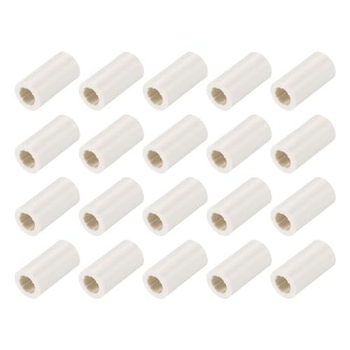 PATIKIL 1"/25,4mm x 13mm Pool Queue Ferrulen, 20er Pack Billard Queue Ferrulen zum Aufstecken, Ersatzteile für Snooker Pool Queue Spitzen, Weiß PATIKIL 1"/25,4mm x 13mm Pool Queue Ferrulen, 20er Pack Billard Queue Ferrulen zum Aufstecken, Ersatzteile für Snooker Pool Queue Spitzen, Weiß von PATIKIL
