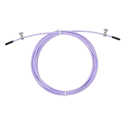 PATIKIL 10Ft Schnellsprung Seil Ersatz Kabel 2.5mm Profi Springseil Stahl Draht Ersatz für Seil Skippen Training Lila PATIKIL 10Ft Schnellsprung Seil Ersatz Kabel 2.5mm Profi Springseil Stahl Draht Ersatz für Seil Skippen Training Lila von PATIKIL