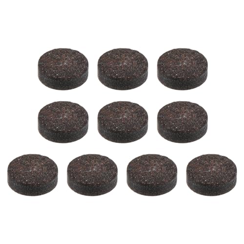 PATIKIL 10mm Pool Queue Spitzen, 10er Pack Billard Queue Spitzen Ersatzspitze Snooker Queue Spitzen für Billard Queue, Braun PATIKIL 10mm Pool Queue Spitzen, 10er Pack Billard Queue Spitzen Ersatzspitze Snooker Queue Spitzen für Billard Queue, Braun von PATIKIL