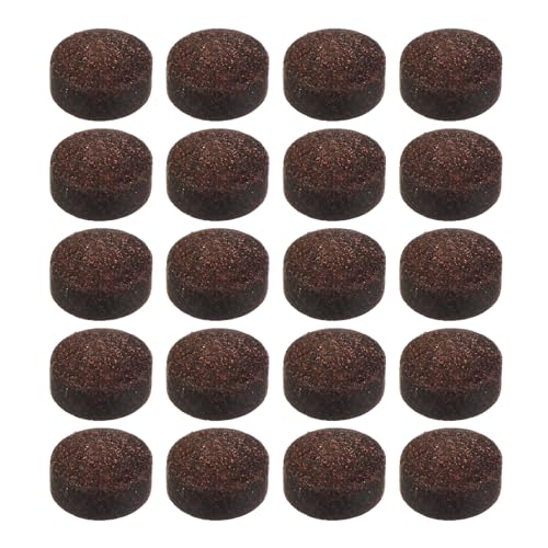 PATIKIL 11mm Pool Queue Spitzen, 20er Pack Billard Queue Spitzen Ersatzspitze Snooker Queue Spitzen für Pool Queue, Braun PATIKIL 11mm Pool Queue Spitzen, 20er Pack Billard Queue Spitzen Ersatzspitze Snooker Queue Spitzen für Pool Queue, Braun von PATIKIL