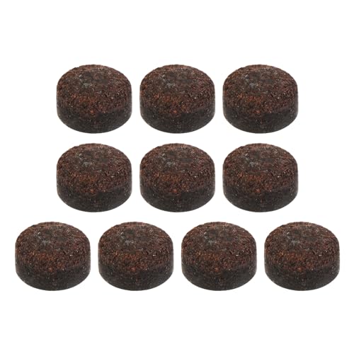 PATIKIL 12mm Pool-Queue-Tips, 10er-Pack Pool-Billard-Queue-Tips, Ersatzspitzen für Pool-Queue, braun PATIKIL 12mm Pool-Queue-Tips, 10er-Pack Pool-Billard-Queue-Tips, Ersatzspitzen für Pool-Queue, braun von PATIKIL