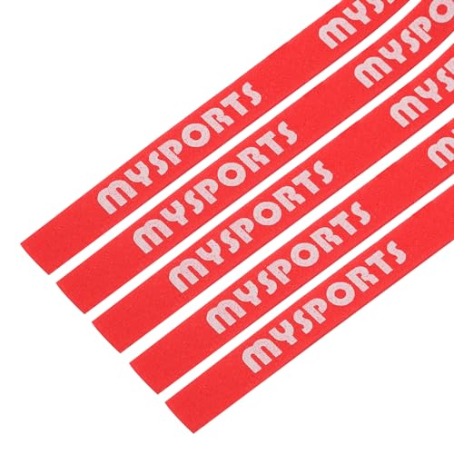 PATIKIL 18x0.4 Tisch Tennis Schläger Kantenband 5 Pack Ping-Pong Tennisschläger Seitenband Schutz Kanten von Gummi und Blade für Paddel Schläger Rot PATIKIL 18x0.4 Tisch Tennis Schläger Kantenband 5 Pack Ping-Pong Tennisschläger Seitenband Schutz Kanten von Gummi und Blade für Paddel Schläger Rot von PATIKIL