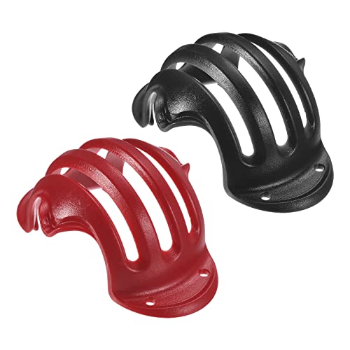 PATIKIL 2 Stück Golfball Linienschiff Markierung Zeichnung Schablonen Marker Alignment Werkzeug für Golf Sport Schwarz Rot PATIKIL 2 Stück Golfball Linienschiff Markierung Zeichnung Schablonen Marker Alignment Werkzeug für Golf Sport Schwarz Rot von PATIKIL
