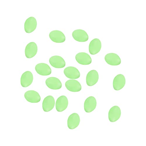 PATIKIL 200Stk Fischerei Perlen Plastik Glühende Fischen Köder Oval 4x3mm Grün PATIKIL 200Stk Fischerei Perlen Plastik Glühende Fischen Köder Oval 4x3mm Grün von PATIKIL