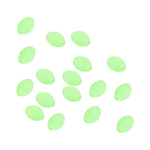 PATIKIL 200Stk Fischerei Perlen Plastik Glühende Fischen Köder Oval 5x3.4mm Grün PATIKIL 200Stk Fischerei Perlen Plastik Glühende Fischen Köder Oval 5x3.4mm Grün von PATIKIL