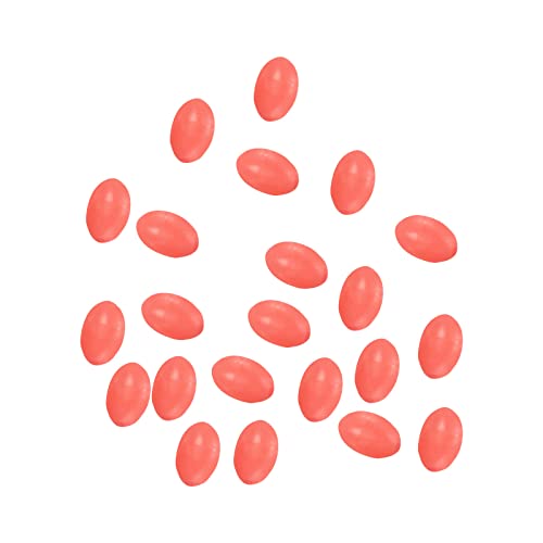 PATIKIL 200Stk Fischerei Perlen Plastik Glühende Fischen Köder Oval 6x4mm Rot PATIKIL 200Stk Fischerei Perlen Plastik Glühende Fischen Köder Oval 6x4mm Rot von PATIKIL
