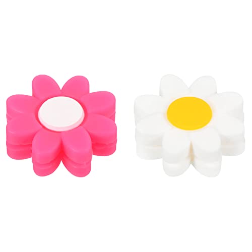 PATIKIL 2Pack Tennisschläger Vibrationsdämpfung Weich Silikon Schläger Stoßdämpfung Saitenfederung Rosa Weiß PATIKIL 2Pack Tennisschläger Vibrationsdämpfung Weich Silikon Schläger Stoßdämpfung Saitenfederung Rosa Weiß von PATIKIL