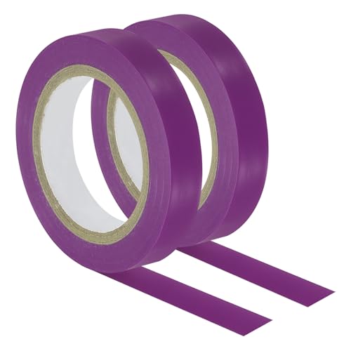 PATIKIL 32,8 Fuß Grip Finishing Tape, 2er Pack PVC Schläger Finishing Tapes Schlägerzubehör Klebendes Siegel für Tennis Badminton, Lila PATIKIL 32,8 Fuß Grip Finishing Tape, 2er Pack PVC Schläger Finishing Tapes Schlägerzubehör Klebendes Siegel für Tennis Badminton, Lila von PATIKIL