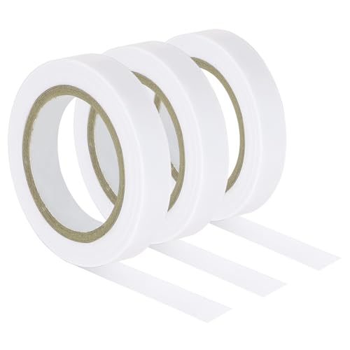 PATIKIL 32.8Ft Griffige Klebebänder 3 Pack PVC Tennisschläger Klebebänder Schläger Zubehör Klebesiegel für Tennis Badminton Weiß PATIKIL 32.8Ft Griffige Klebebänder 3 Pack PVC Tennisschläger Klebebänder Schläger Zubehör Klebesiegel für Tennis Badminton Weiß von PATIKIL
