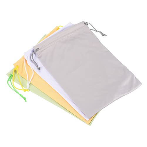 PATIKIL 4 Stück Ski Brillen Tasche Mikrofaser Schneebrille Abdeckung Weiche Aufbewahrung Hülle Kordelzug Tasche für Sonnenbrille Kamera Linsen Weiß Grau Gelb Grün PATIKIL 4 Stück Ski Brillen Tasche Mikrofaser Schneebrille Abdeckung Weiche Aufbewahrung Hülle Kordelzug Tasche für Sonnenbrille Kamera Linsen Weiß Grau Gelb Grün von PATIKIL