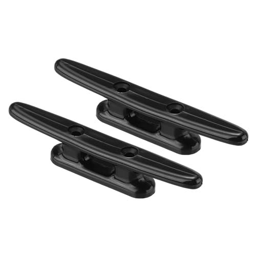 PATIKIL 4 Zoll Nylon Boot Dock Klampe 2er Packung Kajak Kleine Seil Klampe Dock für Marine Deck Boote Kanus Kajaks, Dekoration, Schwarz PATIKIL 4 Zoll Nylon Boot Dock Klampe 2er Packung Kajak Kleine Seil Klampe Dock für Marine Deck Boote Kanus Kajaks, Dekoration, Schwarz von PATIKIL