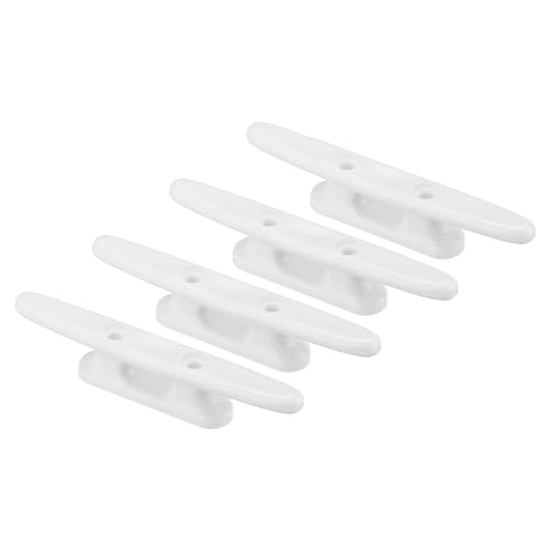PATIKIL 4 Zoll Nylon Boot Dock Klampe 4er Packung Kajak Kleine Seil Klampe Dock für Marine Deck Boote Kanus Kajaks, Dekoration, Weiß PATIKIL 4 Zoll Nylon Boot Dock Klampe 4er Packung Kajak Kleine Seil Klampe Dock für Marine Deck Boote Kanus Kajaks, Dekoration, Weiß von PATIKIL