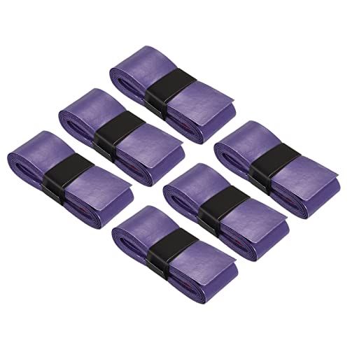 PATIKIL 43.3" Tennis Schläger 6Pack PU Dehnbar rutschfest Saugschweiß Lila PATIKIL 43.3" Tennis Schläger 6Pack PU Dehnbar rutschfest Saugschweiß Lila von PATIKIL