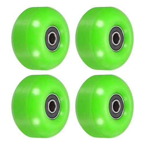 PATIKIL 4Pack 52mm Skateboard Räder mit Lager Straßenräder für Rollbretter Cruiser Rad Ersatz 95A Grün Schwarz PATIKIL 4Pack 52mm Skateboard Räder mit Lager Straßenräder für Rollbretter Cruiser Rad Ersatz 95A Grün Schwarz von PATIKIL
