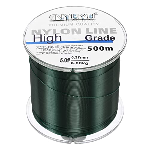 PATIKIL 547Yard/1640FT Angelschnur 13Lb Monofilament Fluorkarbon Beschichtet Dunkelgrün PATIKIL 547Yard/1640FT Angelschnur 13Lb Monofilament Fluorkarbon Beschichtet Dunkelgrün von PATIKIL