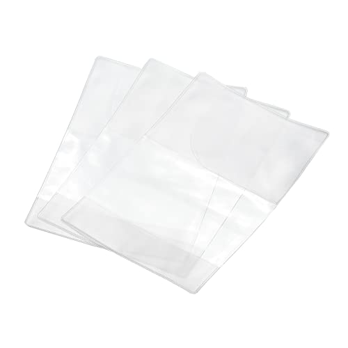 PATIKIL 5Pack Reisepass Cover Reisepass Protektor Gehäuse Organizer ID Kreditkarte Halter PVC mit Mehrschicht Schlitzen für Reise Durchsichtig von PATIKIL