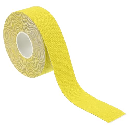 PATIKIL 5m x 2.5cm Sport Tape, selbstklebendes rutschfestes Griptape Yoga Rig Sporttape für Wickelübungen Gymnastik, Gelb PATIKIL 5m x 2.5cm Sport Tape, selbstklebendes rutschfestes Griptape Yoga Rig Sporttape für Wickelübungen Gymnastik, Gelb von PATIKIL
