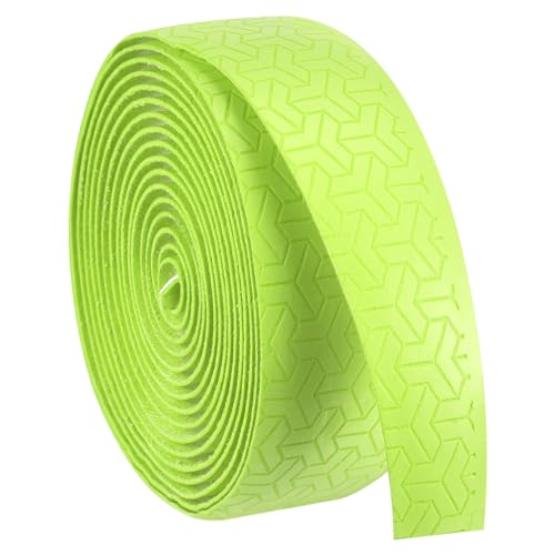 PATIKIL 6.6ft Schläger Über Griff PU Verlängern Griff Band rutschfest Absorbieren Schweiß für Tennis Badminton Angelrute Grün von PATIKIL