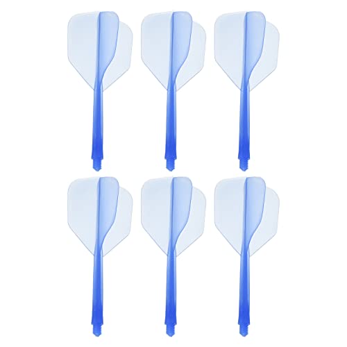 PATIKIL 6Pack Integrierte Dartwelle und Flüge Dauerhafter Plastik Pfeilflug Set Blau PATIKIL 6Pack Integrierte Dartwelle und Flüge Dauerhafter Plastik Pfeilflug Set Blau von PATIKIL
