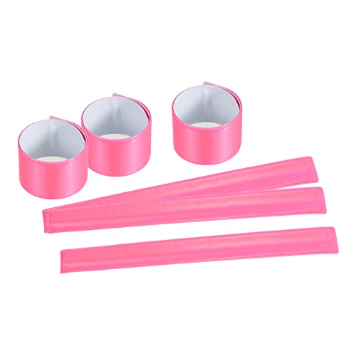 PATIKIL 6Stk Reflektierende Bänder Hohe Sichtbarkeit Arm Handgelenk Knöchel Band Sicherheit Reflektor Streifen für Nacht Laufen Radfahren Rosa PATIKIL 6Stk Reflektierende Bänder Hohe Sichtbarkeit Arm Handgelenk Knöchel Band Sicherheit Reflektor Streifen für Nacht Laufen Radfahren Rosa von PATIKIL
