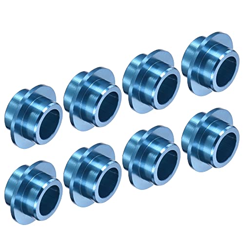 PATIKIL 8 Pack Inline Achslager Abstandsstück Skating Radachse für Skates Roller Blau PATIKIL 8 Pack Inline Achslager Abstandsstück Skating Radachse für Skates Roller Blau von PATIKIL
