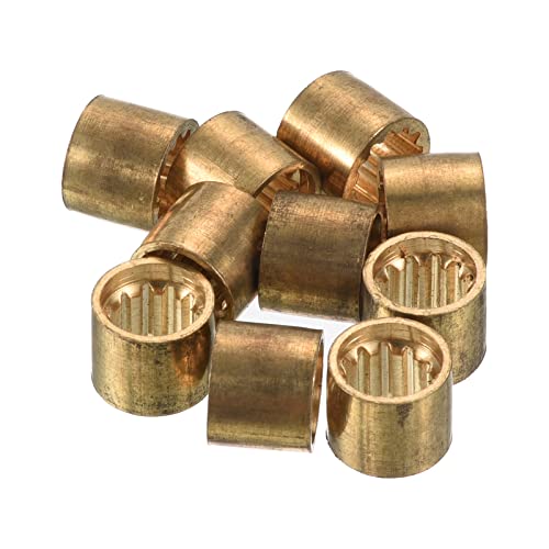 PATIKIL 9mm 10Pack Messing Billardqueue Aderlass Billardqueue Spitze Ersatz Reparatur Werkzeug mit Zähne für Snooker Queue Stock Kupfer PATIKIL 9mm 10Pack Messing Billardqueue Aderlass Billardqueue Spitze Ersatz Reparatur Werkzeug mit Zähne für Snooker Queue Stock Kupfer von PATIKIL