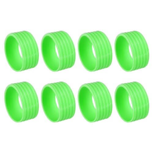 PATIKIL Badminton Schläger Griff Ring, 8er Packung Schläger Fixierungsring Griffband Gummi Ring rutschfest, grün PATIKIL Badminton Schläger Griff Ring, 8er Packung Schläger Fixierungsring Griffband Gummi Ring rutschfest, grün von PATIKIL