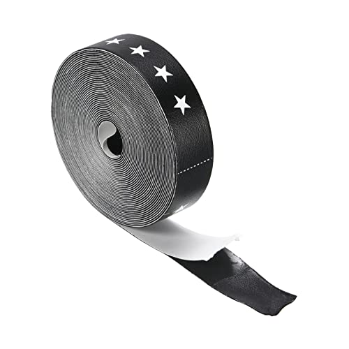 PATIKIL Badmintonschläger Kopfschutz Aufkleber PU Schläger Schutzband Schlägerrahmen Aufkleber verschleißfest 16,4ft/5M schwarz PATIKIL Badmintonschläger Kopfschutz Aufkleber PU Schläger Schutzband Schlägerrahmen Aufkleber verschleißfest 16,4ft/5M schwarz von PATIKIL