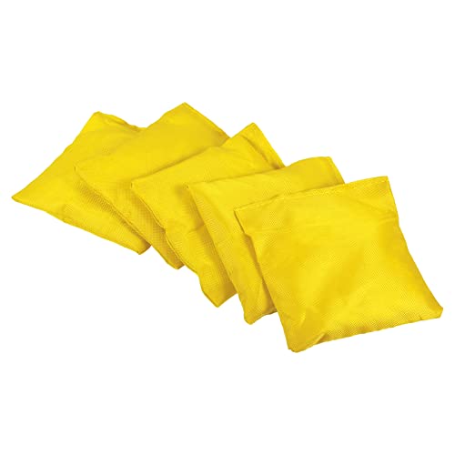 PATIKIL Bean Bag Set 5Pack Bohnensack Cornhole Sitzsäcke Segeltuch Sandsack Canvas Sandsäcke für Karneval Party Hand Wurfspiel Gelb PATIKIL Bean Bag Set 5Pack Bohnensack Cornhole Sitzsäcke Segeltuch Sandsack Canvas Sandsäcke für Karneval Party Hand Wurfspiel Gelb von PATIKIL