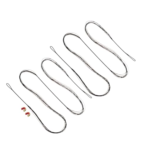PATIKIL Bogenschnur-Ersatz, 12 Stränge Recurve-Bogenschnur mit Nockpunkt für AMO 72" traditionellen Bogen, Schwarz PATIKIL Bogenschnur-Ersatz, 12 Stränge Recurve-Bogenschnur mit Nockpunkt für AMO 72" traditionellen Bogen, Schwarz von PATIKIL