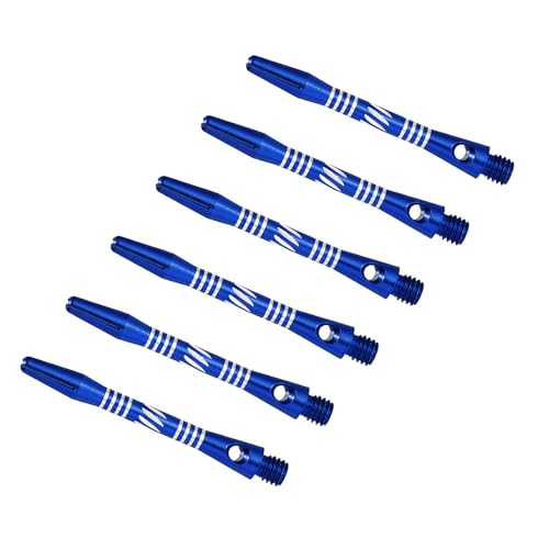 PATIKIL Dart Schäfte 41mm/1,6 Zoll, 6er Pack 2BA Gewinde Aluminium Dart Stiele Dart Zubehör für Steeldart, Blau PATIKIL Dart Schäfte 41mm/1,6 Zoll, 6er Pack 2BA Gewinde Aluminium Dart Stiele Dart Zubehör für Steeldart, Blau von PATIKIL
