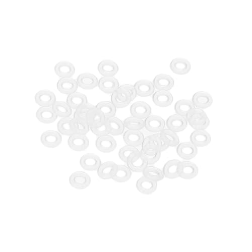 PATIKIL Dartschacht O-Ringe 50stk rutschfest Dartschacht Gummi O Ring für Metall Schäfte Wurfpfeil Werkzeug Zubehör Weiß PATIKIL Dartschacht O-Ringe 50stk rutschfest Dartschacht Gummi O Ring für Metall Schäfte Wurfpfeil Werkzeug Zubehör Weiß von PATIKIL