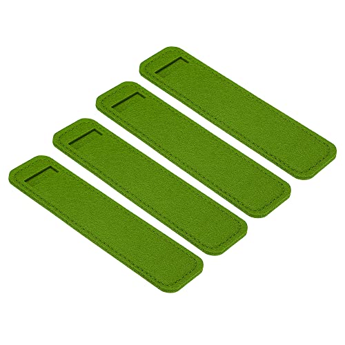 PATIKIL Filzstift Etui 4Pack Stifteetui Kugelschreiber-Etui Filz Bleistift Tasche Mini Schutzhülle Etui Halter Grün PATIKIL Filzstift Etui 4Pack Stifteetui Kugelschreiber-Etui Filz Bleistift Tasche Mini Schutzhülle Etui Halter Grün von PATIKIL