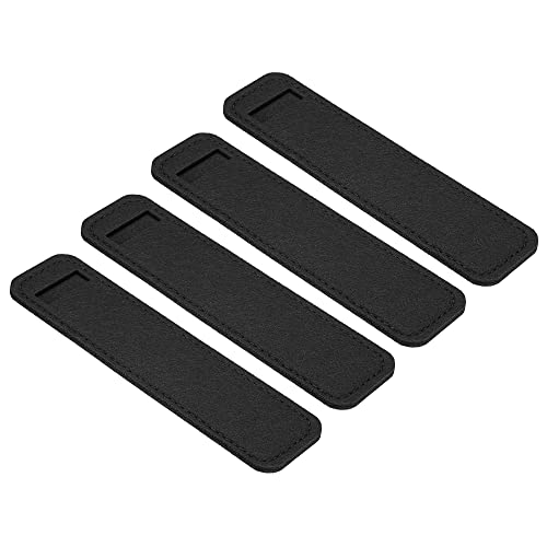 PATIKIL Filzstift Etui 4Pack Stifteetui Kugelschreiber-Etui Filz Bleistift Tasche Mini Schutzhülle Etui Halter Schwarz PATIKIL Filzstift Etui 4Pack Stifteetui Kugelschreiber-Etui Filz Bleistift Tasche Mini Schutzhülle Etui Halter Schwarz von PATIKIL