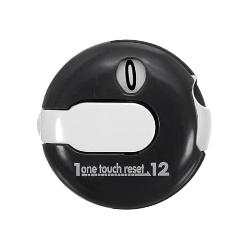 PATIKIL Golf Score Counter, Mini Golf Schlagzähler Clip für Golfer Handschuh Tasche Hut, Schwarz Weiß PATIKIL Golf Score Counter, Mini Golf Schlagzähler Clip für Golfer Handschuh Tasche Hut, Schwarz Weiß von PATIKIL