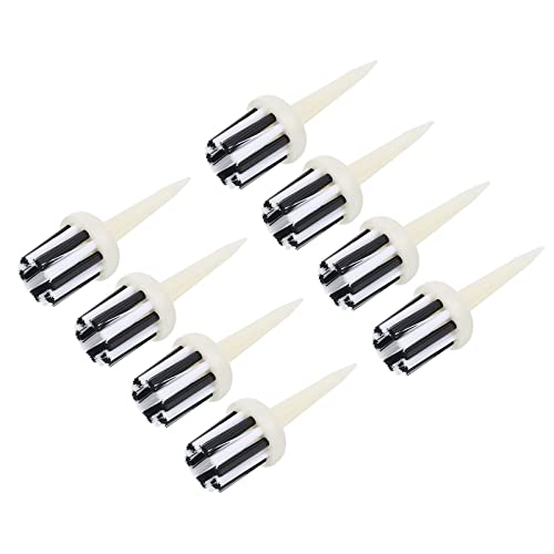 PATIKIL Golf Tee Pinsel Oben 2.2" 12 Pack Unzerbrechlich Plastik Golftees Niedriger Reibwiderstand für Männer und Frauen Weiß PATIKIL Golf Tee Pinsel Oben 2.2" 12 Pack Unzerbrechlich Plastik Golftees Niedriger Reibwiderstand für Männer und Frauen Weiß von PATIKIL