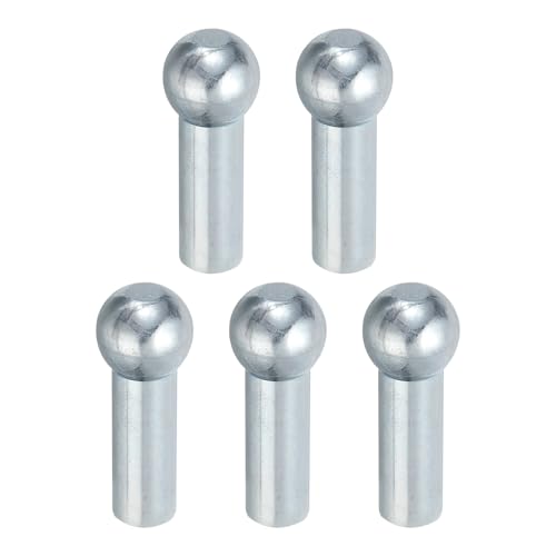 PATIKIL Kabelkugelstopper, 5 Stück Fitnessgerätezubehör für 6mm Kabel Fitnessgeräte Drahtseil Port Gelenkersatzteile für das Heim-Fitnessstudio, Silber PATIKIL Kabelkugelstopper, 5 Stück Fitnessgerätezubehör für 6mm Kabel Fitnessgeräte Drahtseil Port Gelenkersatzteile für das Heim-Fitnessstudio, Silber von PATIKIL