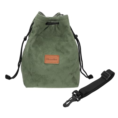 PATIKIL Kameratasche, Zugbeutel mit verstellbarem Schultergurt, tragbare Handtasche für DSLR-Kamera, Grün, Größe L PATIKIL Kameratasche, Zugbeutel mit verstellbarem Schultergurt, tragbare Handtasche für DSLR-Kamera, Grün, Größe L von PATIKIL
