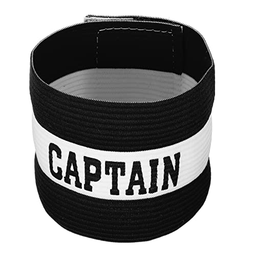 PATIKIL Kapitänsarmband elastisch Armband für Fußballteamschulung Schwarz PATIKIL Kapitänsarmband elastisch Armband für Fußballteamschulung Schwarz von PATIKIL