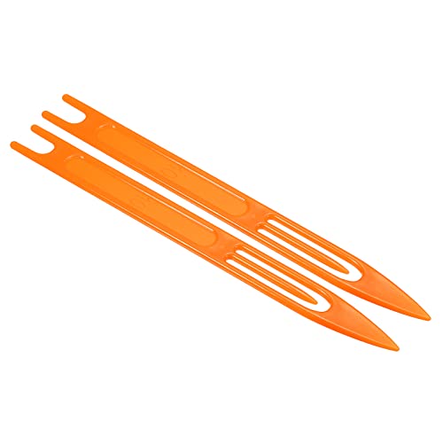 PATIKIL Netznadel Schiffchen 10# 2 × Paket Fischernetz Reparatur Linie Kit Ausbessern Orange PATIKIL Netznadel Schiffchen 10# 2 × Paket Fischernetz Reparatur Linie Kit Ausbessern Orange von PATIKIL