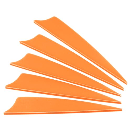 PATIKIL Pfeilfedern, 50er Pack 4 Zoll Bogenschießen Pfeilfedern Pfeilfeder Flügel mit Schiedschnitt für DIY Jagd Zielschießen, Orange. PATIKIL Pfeilfedern, 50er Pack 4 Zoll Bogenschießen Pfeilfedern Pfeilfeder Flügel mit Schiedschnitt für DIY Jagd Zielschießen, Orange. von PATIKIL