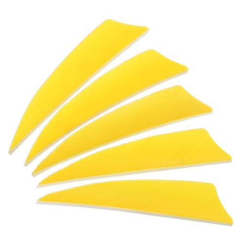 PATIKIL Pfeilfedern 50er Pack 3 Zoll Pfeil Truthahnfeder Befiederung Rechtsfederung Gelb Pfeil-Befiederung für DIY Zielschießen PATIKIL Pfeilfedern 50er Pack 3 Zoll Pfeil Truthahnfeder Befiederung Rechtsfederung Gelb Pfeil-Befiederung für DIY Zielschießen von PATIKIL