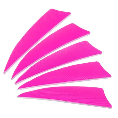 PATIKIL Pfeilfedern 50er Pack 3 Zoll Pfeil Türkei Federbefiederung Rechte Flügelbefiederung Pink Pfeil-Befiederung für DIY Zielschießen PATIKIL Pfeilfedern 50er Pack 3 Zoll Pfeil Türkei Federbefiederung Rechte Flügelbefiederung Pink Pfeil-Befiederung für DIY Zielschießen von PATIKIL