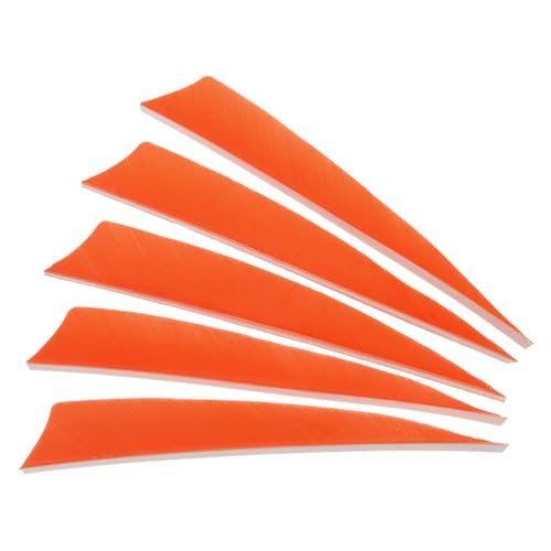 PATIKIL Pfeilfedern 50er Pack 4 Zoll Pfeil Truthahnfeder Fletch Linker Flügel Fletching Orange Pfeil-Befiederung für DIY Zielschießen PATIKIL Pfeilfedern 50er Pack 4 Zoll Pfeil Truthahnfeder Fletch Linker Flügel Fletching Orange Pfeil-Befiederung für DIY Zielschießen von PATIKIL