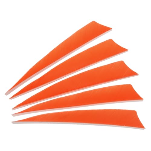 PATIKIL Pfeilfedern 50er Pack 4 Zoll Pfeil Türkei Federbefiederung Rechte Flügelbefiederung Orange Pfeil-Befiederung für DIY Zielschießen PATIKIL Pfeilfedern 50er Pack 4 Zoll Pfeil Türkei Federbefiederung Rechte Flügelbefiederung Orange Pfeil-Befiederung für DIY Zielschießen von PATIKIL