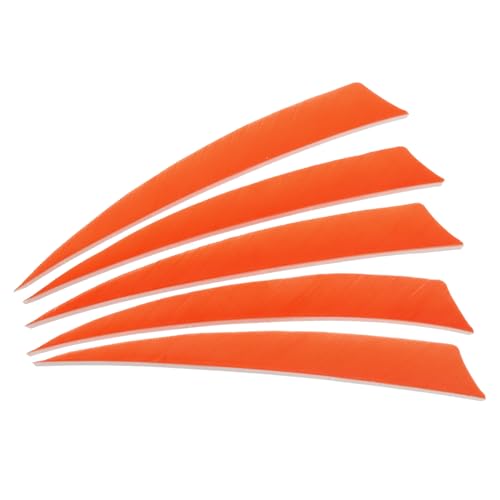 PATIKIL Pfeilfedern 50er Pack 5 Zoll Pfeil Truthahnfeder Befiederung Rechtsflügel Orange Pfeil-Befiederung für DIY Zielschießen PATIKIL Pfeilfedern 50er Pack 5 Zoll Pfeil Truthahnfeder Befiederung Rechtsflügel Orange Pfeil-Befiederung für DIY Zielschießen von PATIKIL