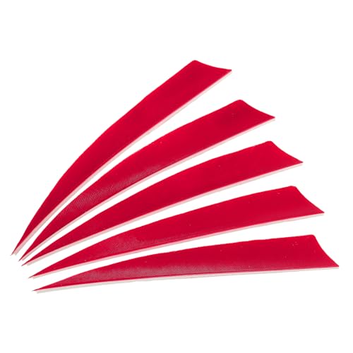 PATIKIL Pfeilfedern 50er Pack 5 Zoll Pfeil Truthahnfeder Befiederung Rechtsflügel Rot Pfeil-Befiederung für DIY Zielschießen PATIKIL Pfeilfedern 50er Pack 5 Zoll Pfeil Truthahnfeder Befiederung Rechtsflügel Rot Pfeil-Befiederung für DIY Zielschießen von PATIKIL