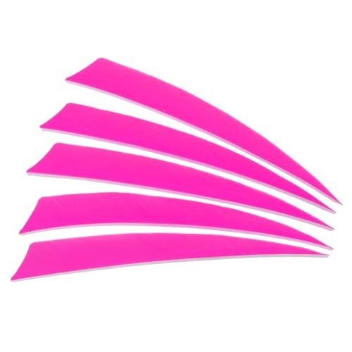 PATIKIL Pfeilfedern 50er Pack 5 Zoll Pfeil Türkei Federbefiederung Linker Flügel Fletching Pink Pfeil-Befiederung für DIY Zielschießen PATIKIL Pfeilfedern 50er Pack 5 Zoll Pfeil Türkei Federbefiederung Linker Flügel Fletching Pink Pfeil-Befiederung für DIY Zielschießen von PATIKIL