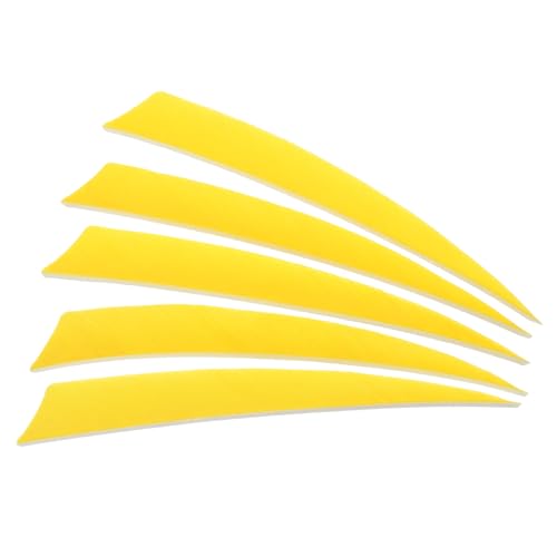 PATIKIL Pfeilfedern 50er Pack 5 Zoll Pfeil Türkei Federbefiederung Linker Flügel Gelb Pfeil-Befiederung für DIY Zielschießen PATIKIL Pfeilfedern 50er Pack 5 Zoll Pfeil Türkei Federbefiederung Linker Flügel Gelb Pfeil-Befiederung für DIY Zielschießen von PATIKIL